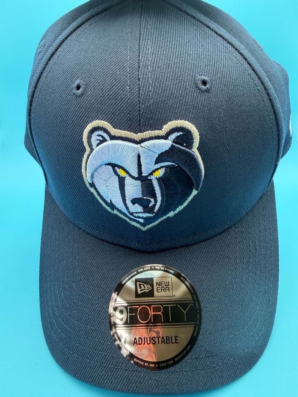 New Era 9Forty NBA Memphis Grizzlies Men's Adjustable Cap / Hat One Size